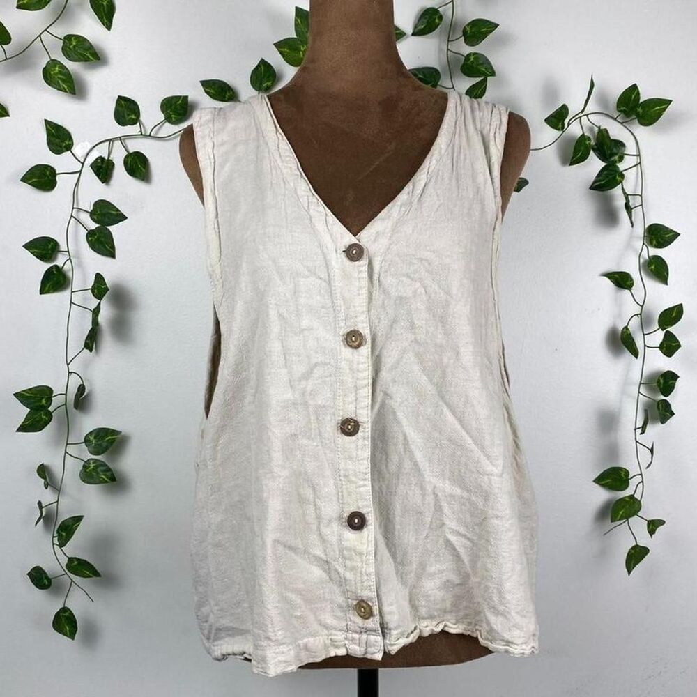Unbranded Women's White and Cream Top